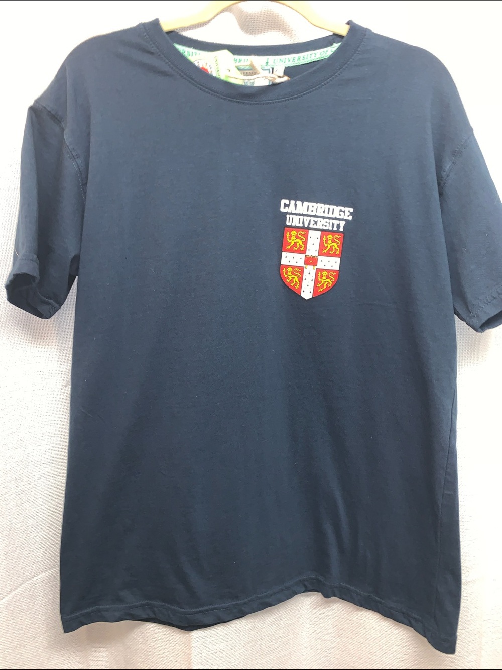 Cambridge University Navy Crest T-Shirt